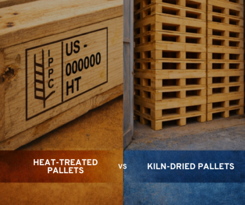Heat-Treated vs. Kiln-Dried Pallets